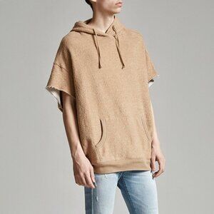 R13 Camel Cut Sleeve Hoodie - sz XS